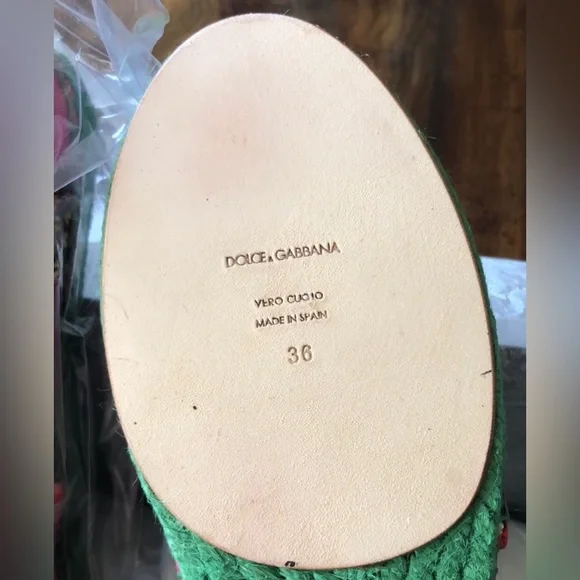 Dolce & Gabbana Tropical Espadillas - Picture 5 of 6